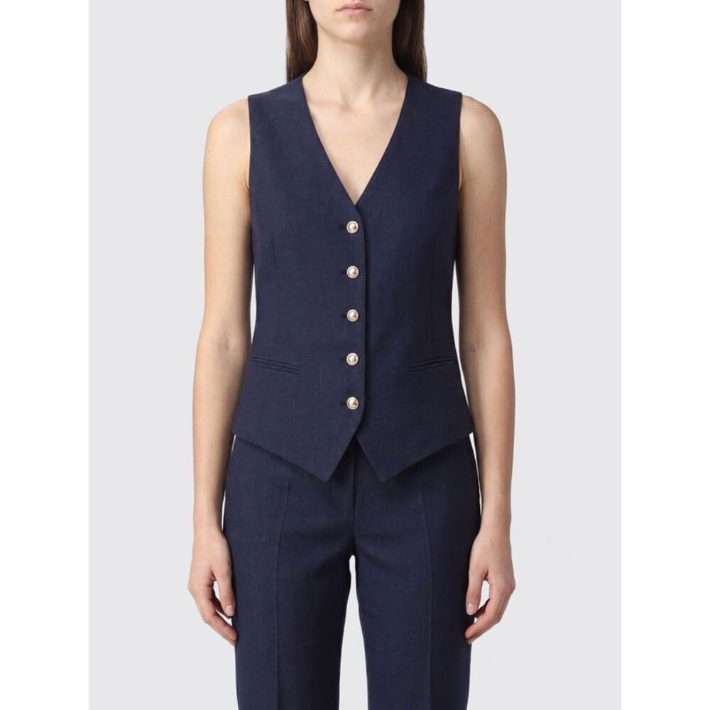 Tagliatore Waistcoat Woman Navy
